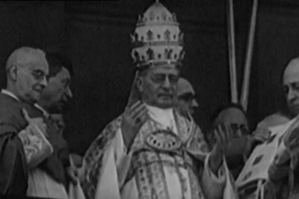 L'incoronazione di Pio XII
